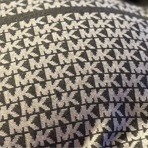 Michael Kors Gray and White Scarf